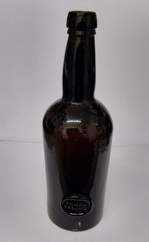Rare antique wine bottle - antique,