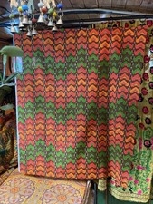 Vintage 1960s 2970s Unused German  Fabric 