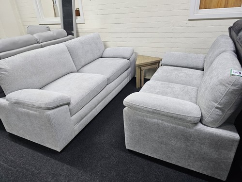 New light pebble grey fabric - light,