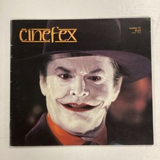 Cinefex #41 1990 Sci-fi Movie Magazine Batman Joker