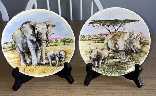 Poole pottery rhino elephant - poole,