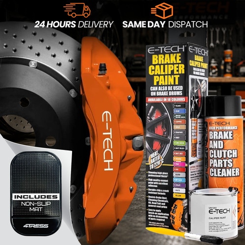 Brake caliper orange tech - orange, e-tech