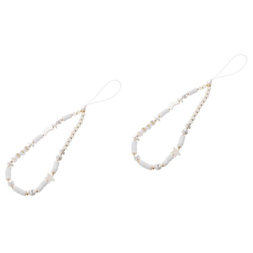 Pieces phone charm - pieces, string