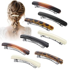 8Pcs French Barrette Hair