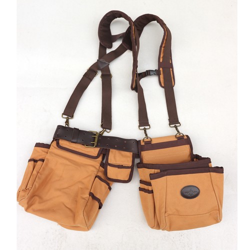 Canvas suspender bag - suspender,