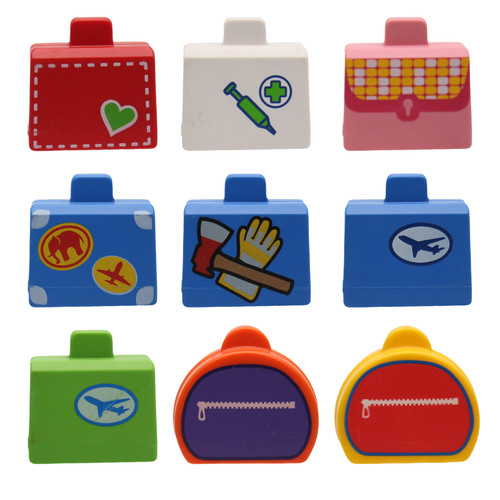 Playmobil 123 suitcase bags - 123,