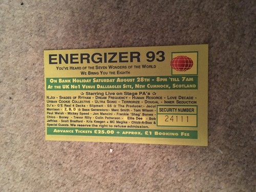 Energizer 28 august - 93, 1993