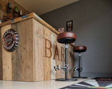 Rusty BAR Lettering Letters