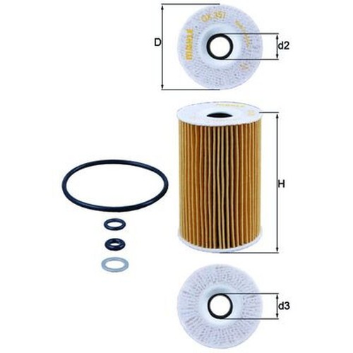 Oil filter for kia - oil,