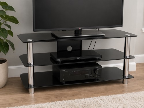 Large black stand glass - stand, 3