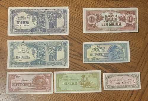 Vintage banknote lot oeania - vintage,