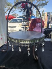 Chandelier Style Metal Cake Pedestal Stand