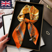 Women 70x70cm silk scarf - silk,
