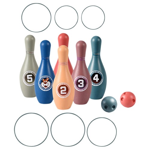 Interactive indoor bowling toy - interactive,