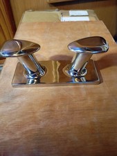 Highly Polished Stainless Steel Boat  Bollard Cleat 160mm New Never Fitted