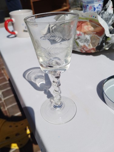 Xgeorgian glass with spiral - xgeorgian,