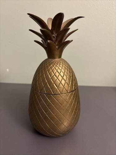 Solid brass pineapple - solid,
