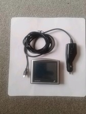 Tomtom One Sat Nav With Car Connecting Lead