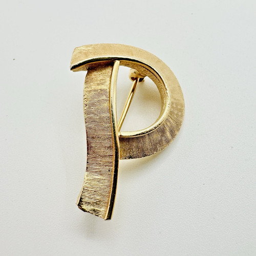 Vintage crown trifari monogram - crown,