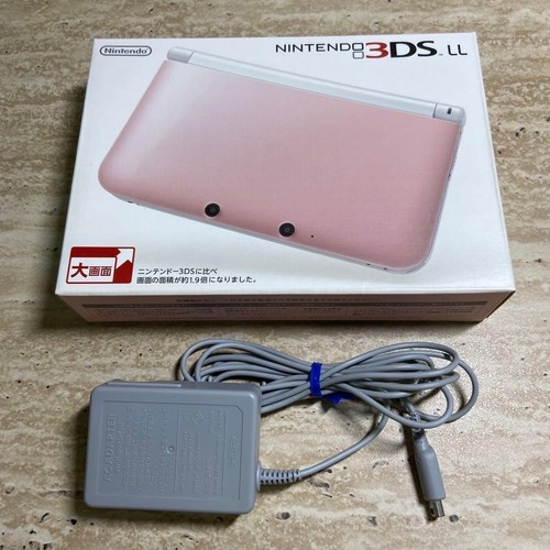 Nintendo 3ds pink white cib - 3ds,