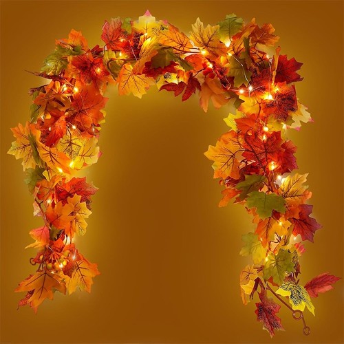 20ocm autumn artificial maple - artificial,