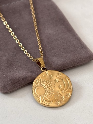 Gold sun moon celestial - sun,