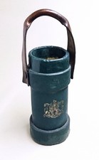 Antique Royal Navy cordite carrier / bucket / Clarkson case.   WW1  WW2