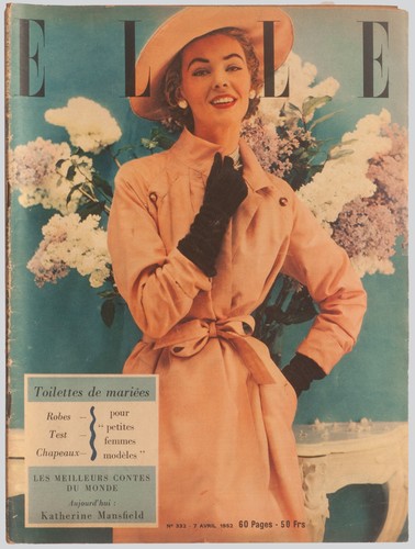 Elle french vintage magazine - 'elle',