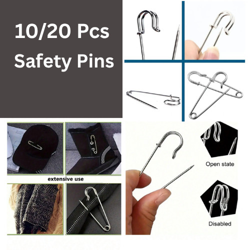 20pcs extra large silver - 1-20pcs,
