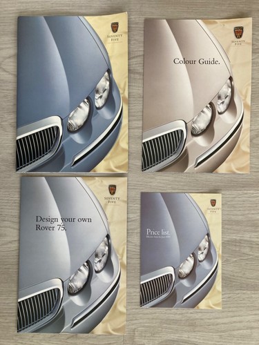 Rover brochure colour - 75, brochure,