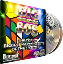 Mr Entertainer Big Karaoke Hits of the 80'S (Eighties) - Double CD+G (CDG) Pack.