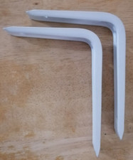White Shelf Brackets Steel