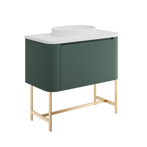 Scudo linea fluted 900 - linea, vanity