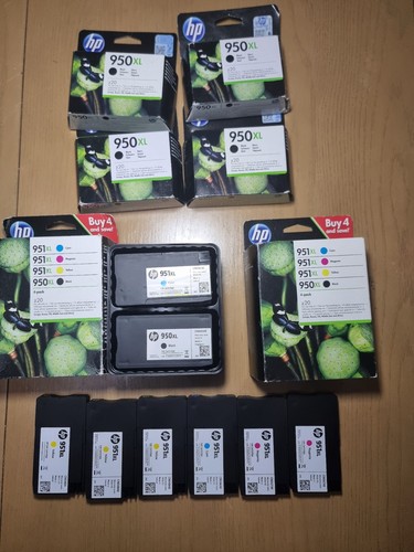 Job lot genuine hp950xl and - of,