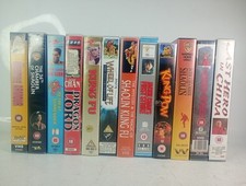 12x Kung Fu Martial Arts VHS Bundle 36 Chambers Of Shaolin Jackie Chan
