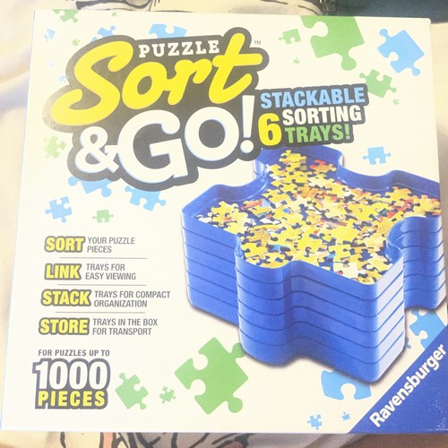 Puzzle sorter tray jigsaw - 6-tray,