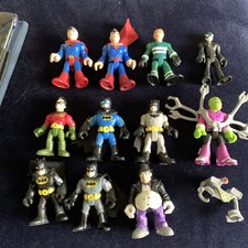 Imaginext DC Figures/ Batman/ Robin/ Penguin /Brainiac/Batgirl