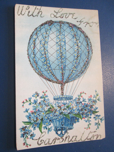 Glitter postcard carshalton - glitter,