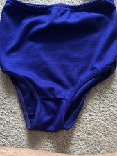 School Knickers, Netball Panties Briefs Royal Blue Size 12
