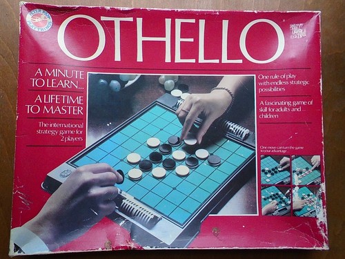 Vintage othello strategy - othello, game