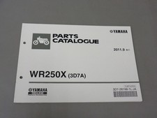 Wr250X 3D7A Parts Catalog