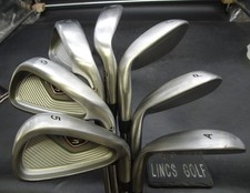 Set of 7x TaylorMade r5 XL Irons 5-PW+AW Regular Steel Shafts TaylorMade Grips*