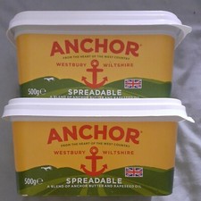 2 tubs of Anchor Butter