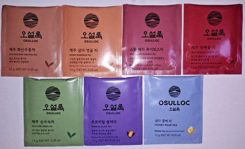 Osulloc korean tea - korean, "