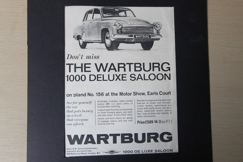 Original 1965 magazine - , advert