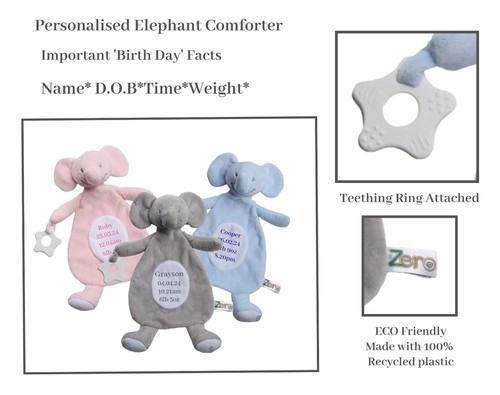 Personalised baby elephant - baby,