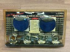 UNIVERSAL SIX PIECE TIE DOWN KIT ANCHOR POINT RING BOLT PICK UP TRUCK CHROM