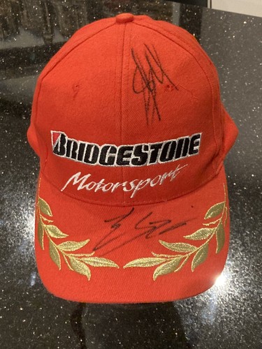 Rare signed bridgestone podium - rare,