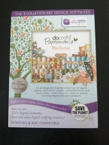 Docrafts papermania birdsong - papermania.,