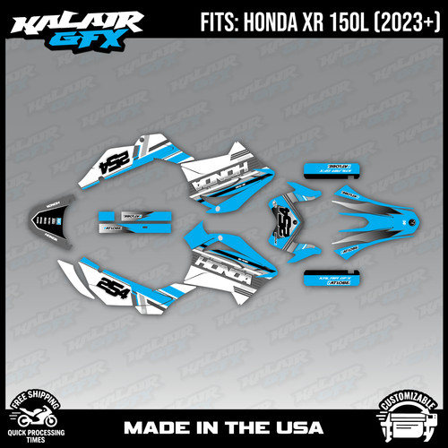 Graphics decal kit - decal, honda